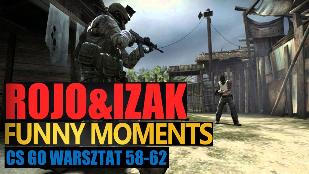 Funny Moments IZAK & ROJO w CS:GO - WARSZTAT #16