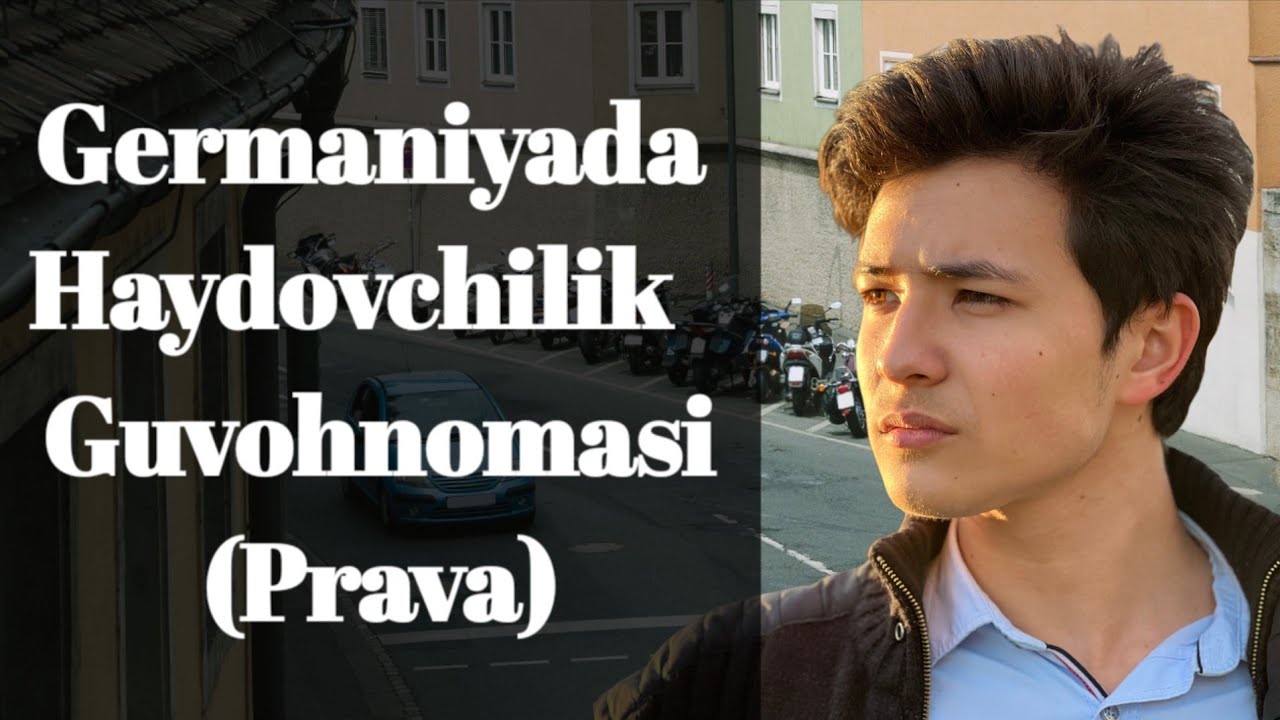 Germaniyada Haydovchilik Guvohnomasi - to'liq qo'llanma