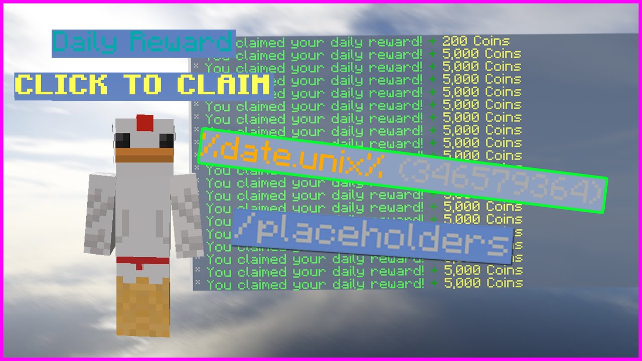 Automatic Daily Reward System | Hypixel Housing