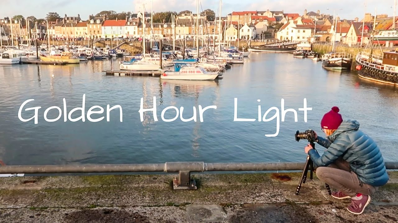 Landscape Photography Tips | Shooting Golden Hour Light in Anstruther