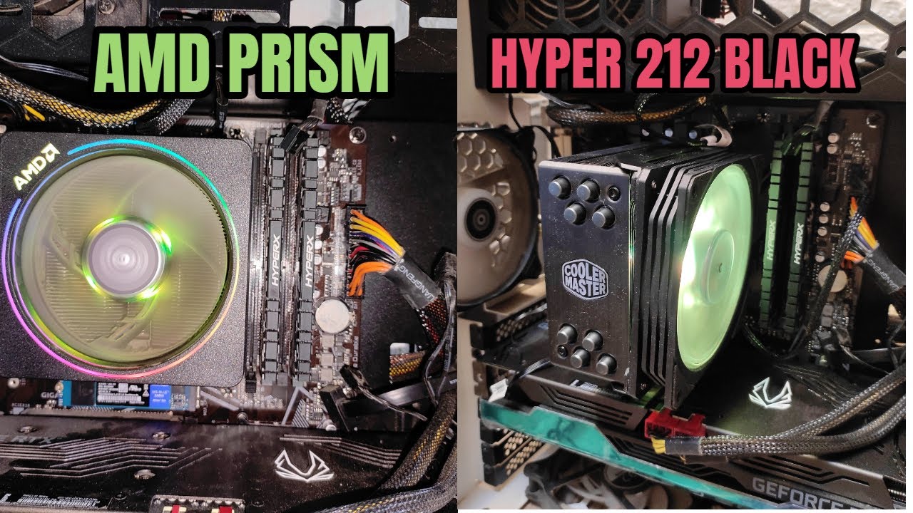 AMD Prism vs Hyper 212 black | Ryzen 5600x