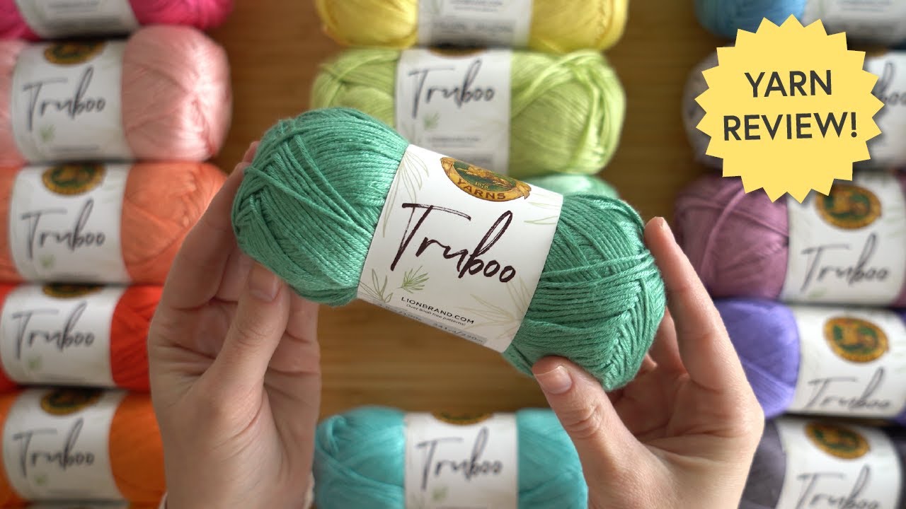 Silky Yarn made from Bamboo Perfect for Spring! - Truboo Yarn Review