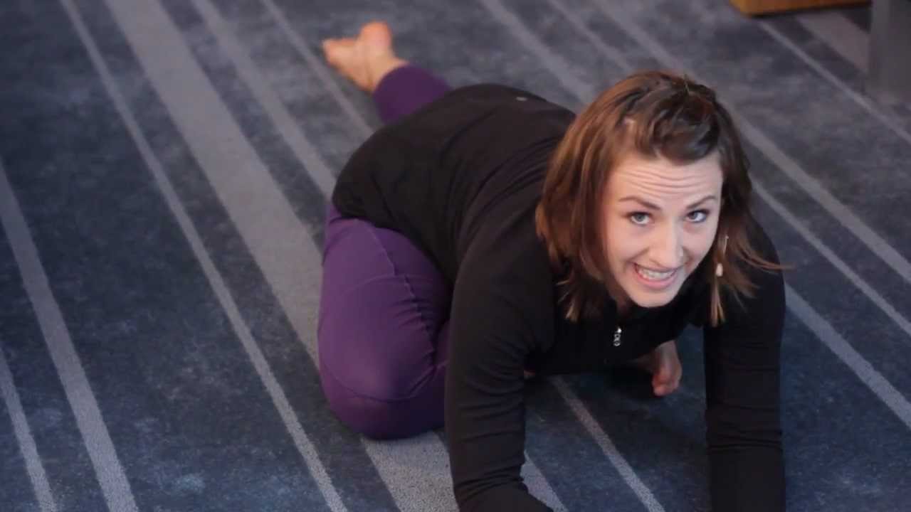 Yoga Exercises: Half Pigeon