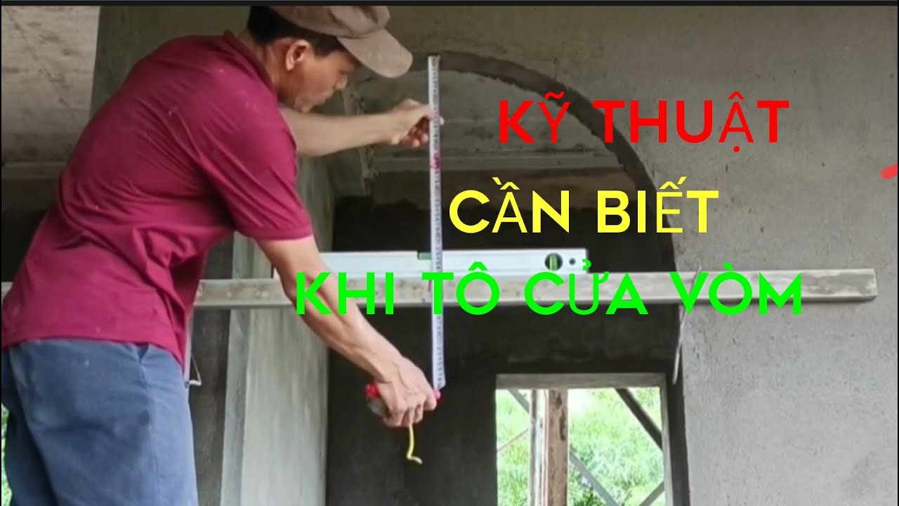 C&Aacute;CH T&Ocirc; CỬA V&Ograve;M NHANH V&Agrave; CHUẨN M&Agrave; THỢ MỚI CHƯA BIẾT