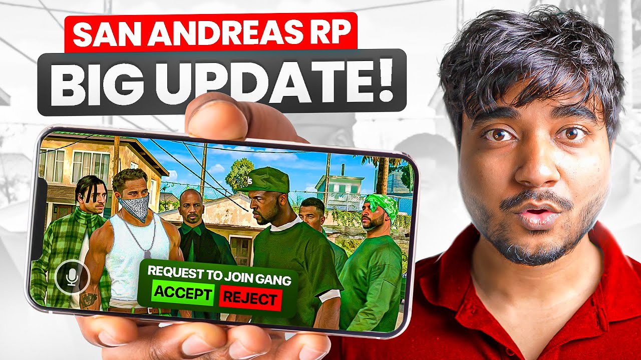 Боже мой! Обновление GTA San Andreas RP MOBILE GANG уже здесь! Новости на английском языке! 😱