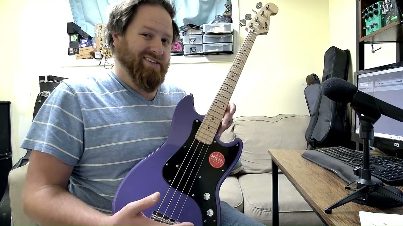 Squier Sonic Bronco Bass review and demo