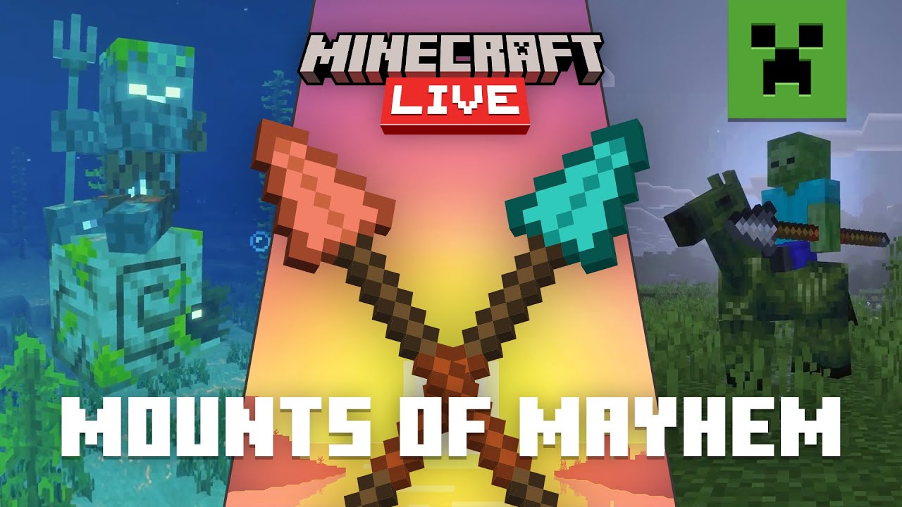 FIRST LOOK : SPEAR AND NAUTILUS | Minecraft LIVE &ndash; September 2025
