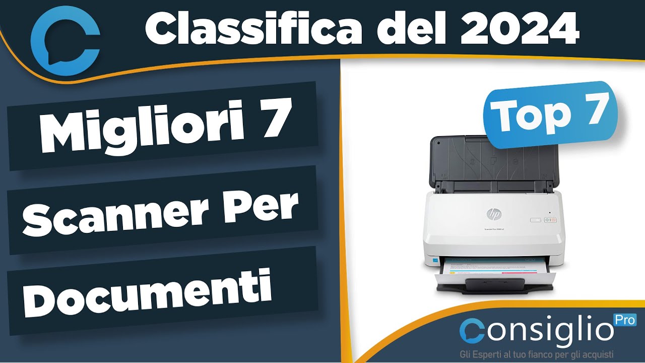 Migliori scanner per documenti Qualità Prezzo 2024