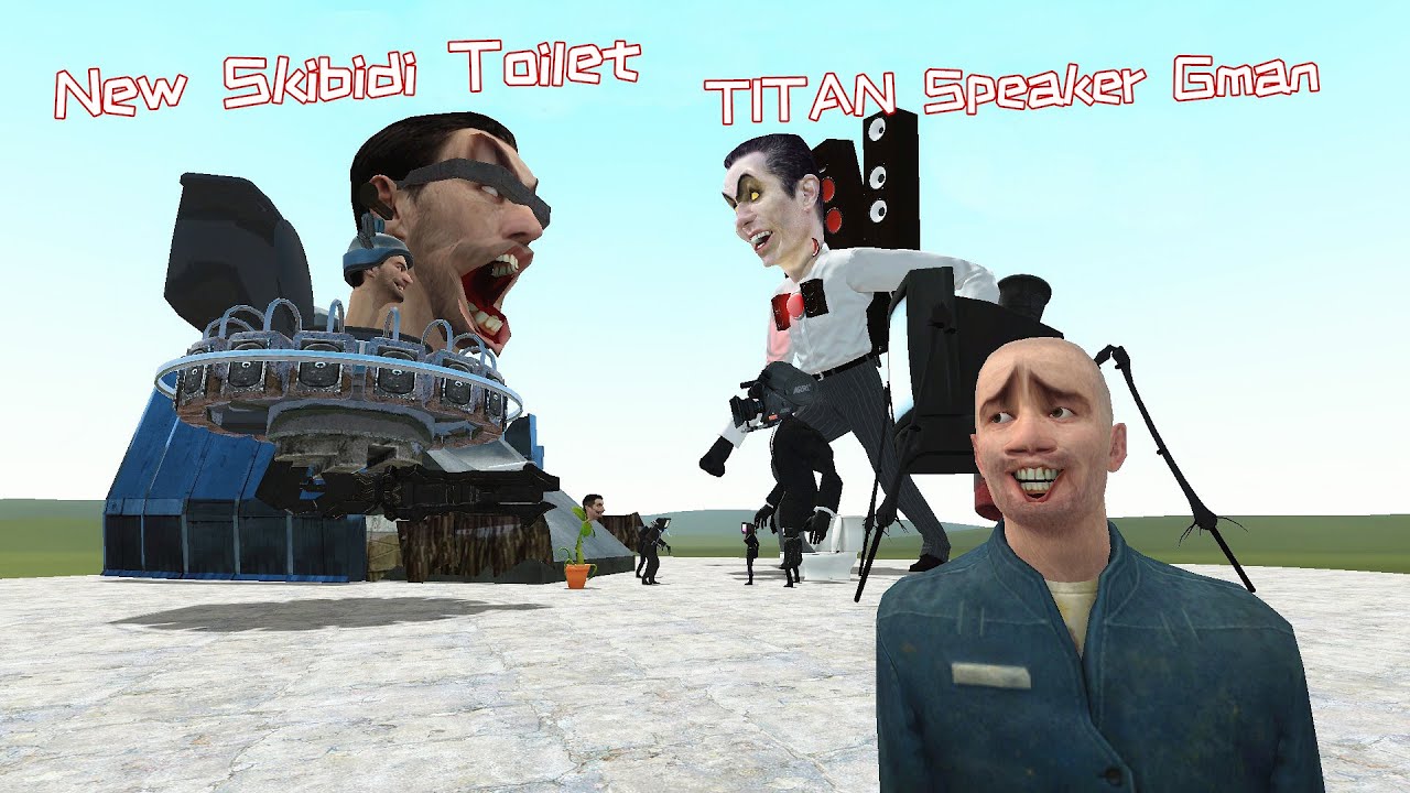 New Skibidi Toilet  vs Cameraman,TV Man,TITAN Speaker man part-(Garry's Mod Animation)