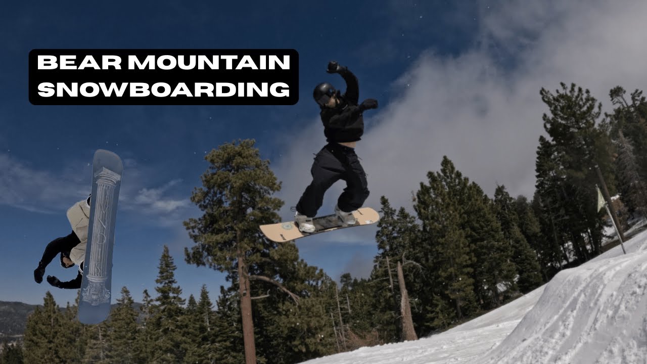 BEAR MOUNTAIN AND SNOW SUMMIT SNOWBOARDING! (BIG BEAR, CA SNOWBOARDING)