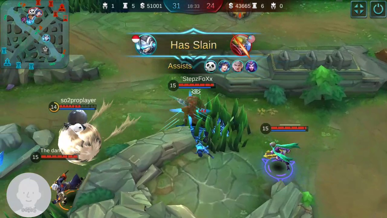 Alpha got Penta kill - mobile legends
