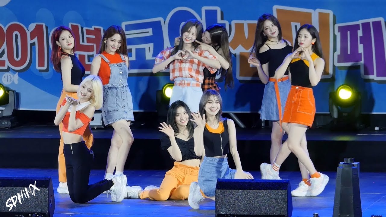 190729 fromis_9 - 두근두근 (4K 프로미스나인, DKDK @코야썸머페스티벌) 전체 직캠 FANCAM by SPHiNX