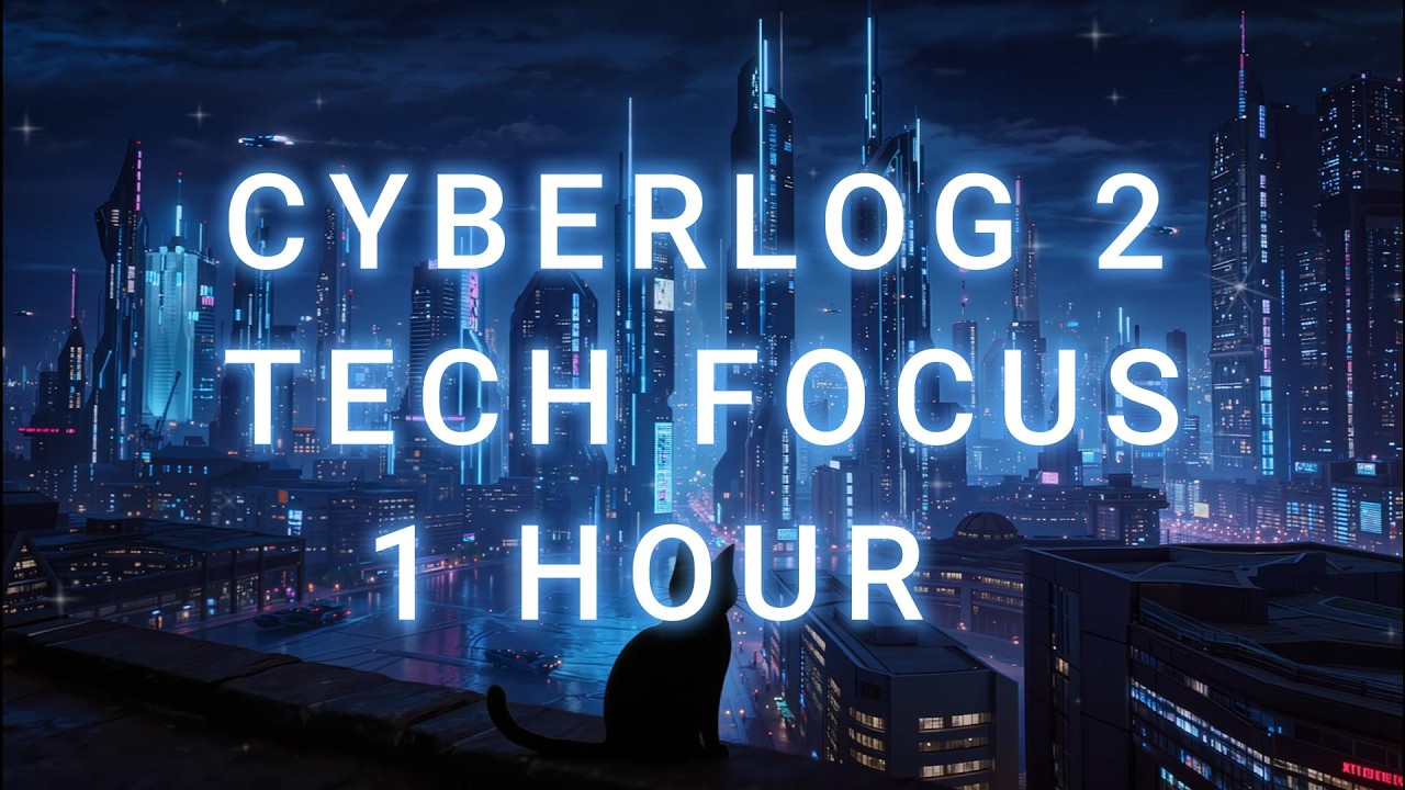 CYBERLOG 2 &ndash; Tech Focus Music for Coding | 1 Hour Cyberpunk Work BGM