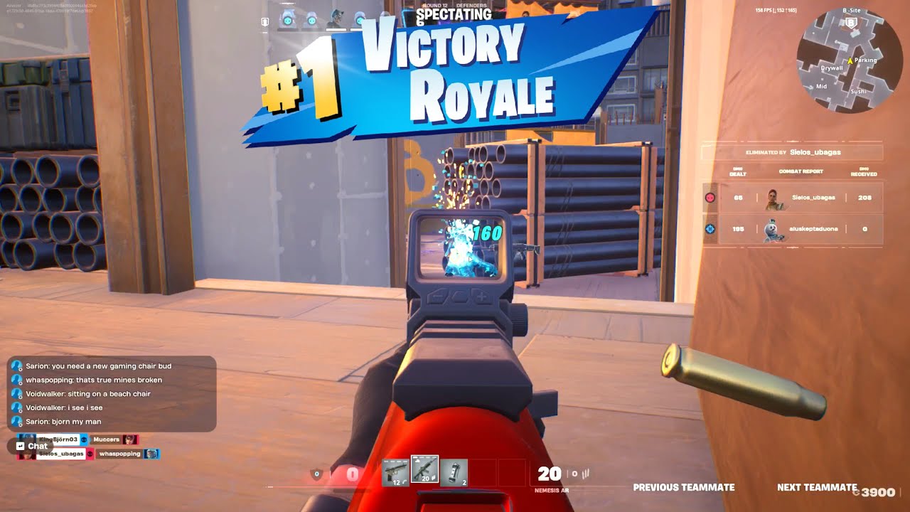 Ballistic Mode FIRST PERSON VIEW Fortnite Gameplay (Fortnite Chapter 6 Season 1)