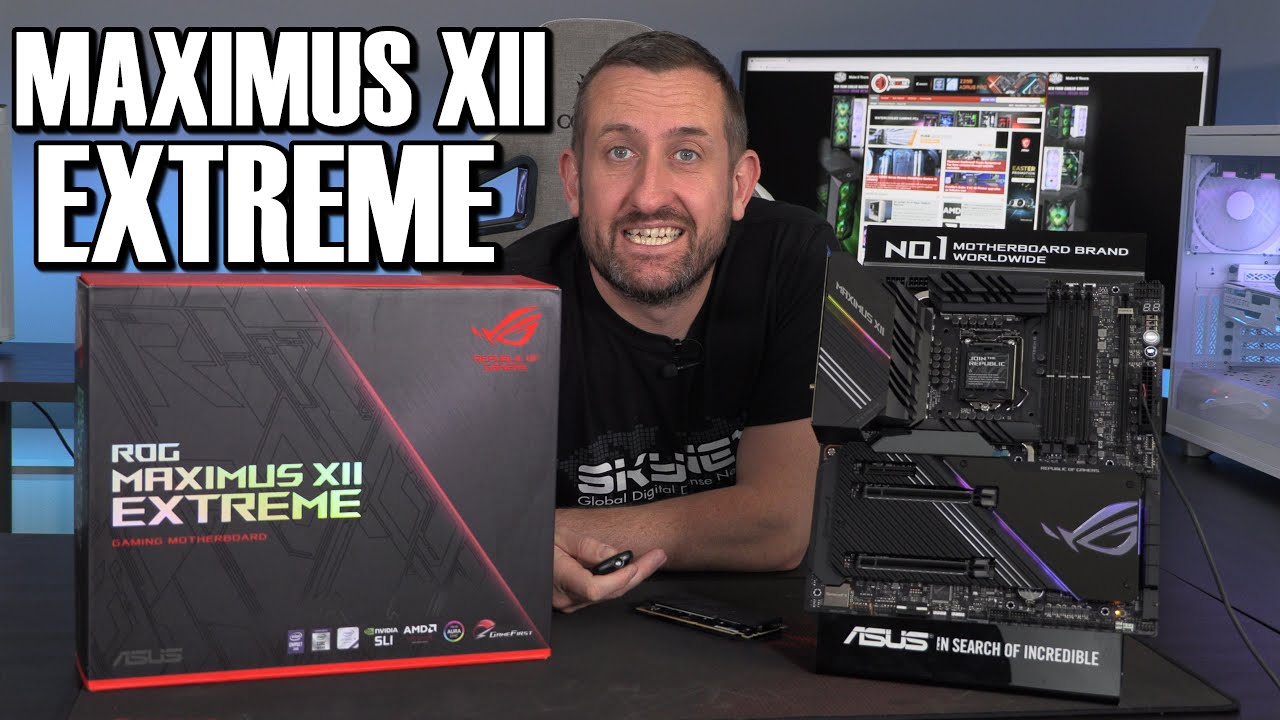 Asus ROG Maximus XII Extreme Z490 Preview