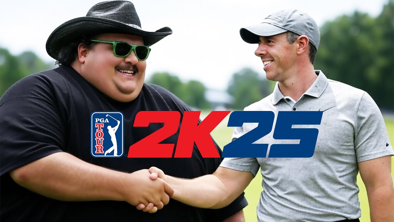 ⛳Le Duel Fairsette vs  McIlroy CARRIERE PGA ⛳ #pga #pga2k25
