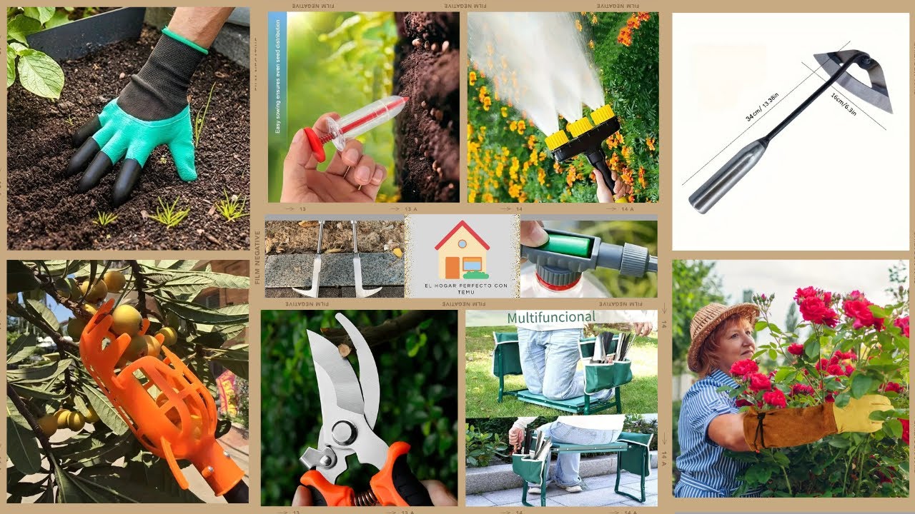 ¡Las Mejores Herramientas de Jardinería de Temu!