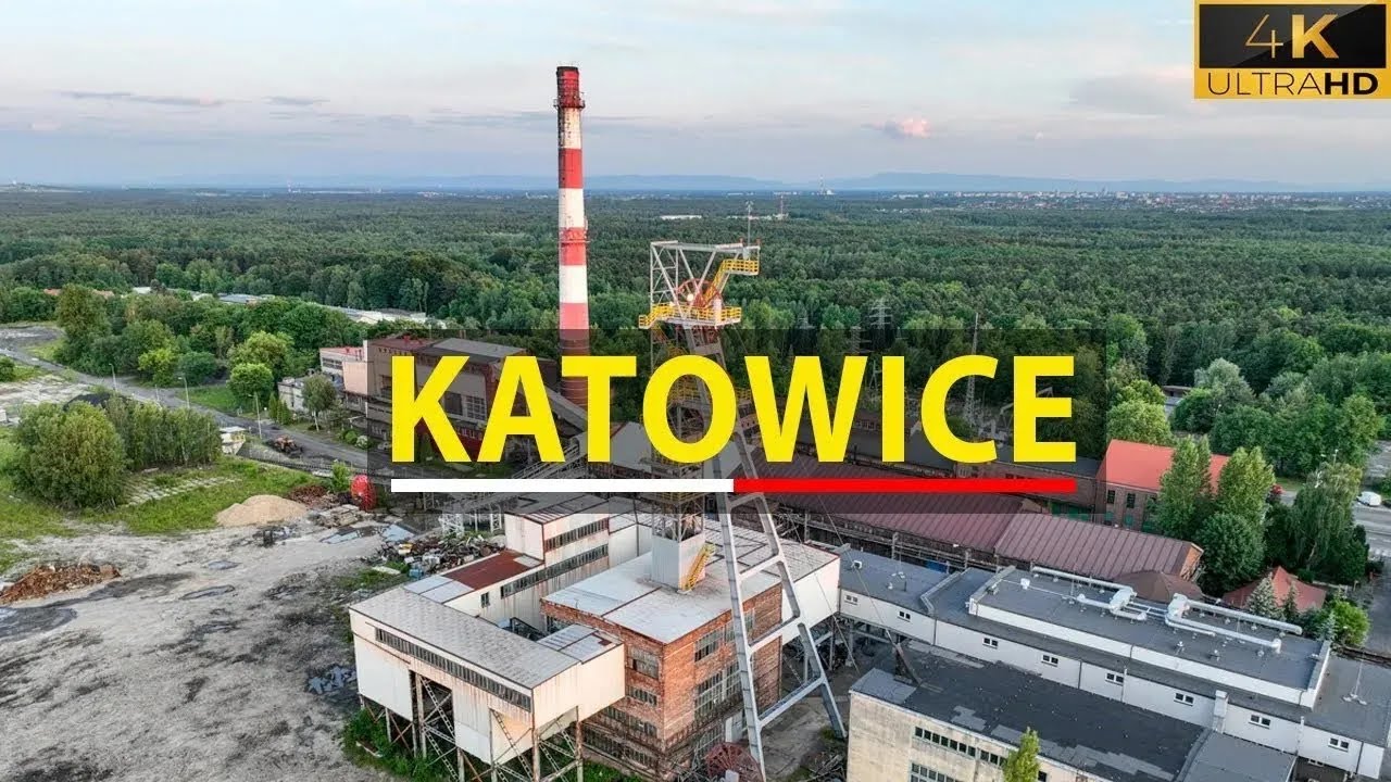 🇵🇱 Katowice Polska z drona: Murcki, Piotrowice-Ochojec, Zarzecze, Kostuchna, Podlesie