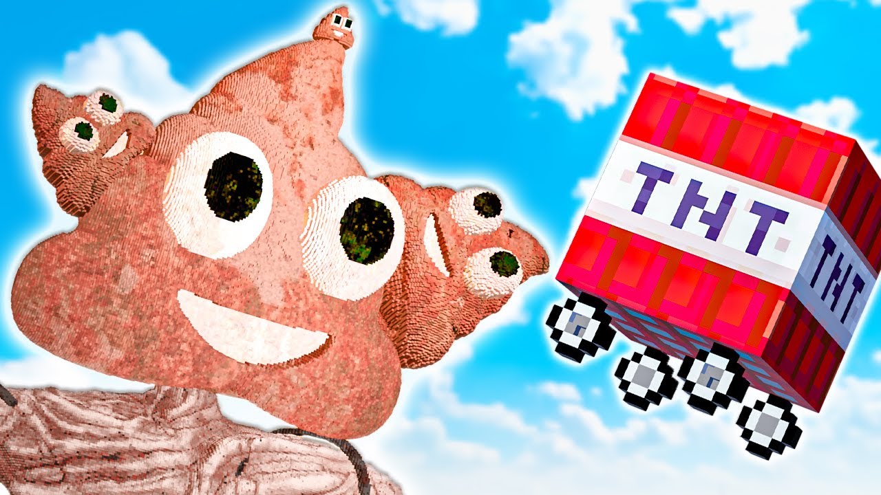 Cars vs POOP HEAD | Teardown