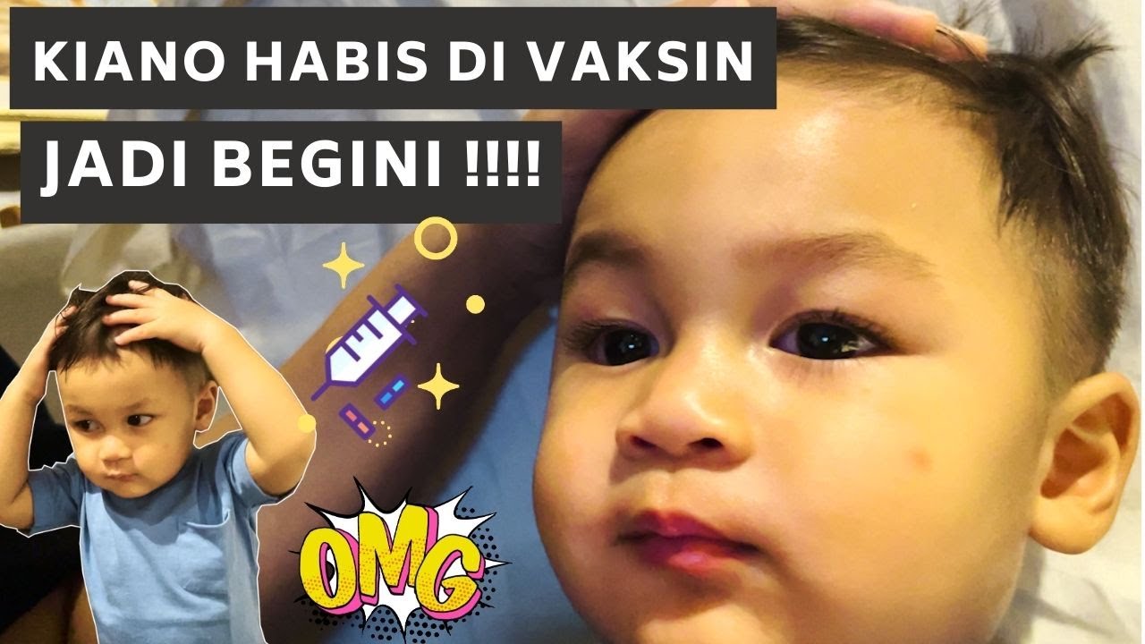 DOAIN KIANO YA AUNTY UNCLE !!! 
BEGINI KIANO SETELAH KENA JARUM SUNTIK IMUNISASI !!!