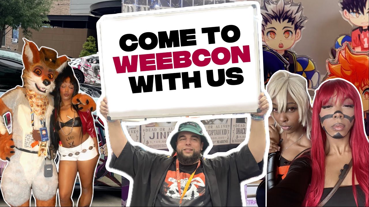 LETS GO TO WEEBCON| a very chaotic anime convention vlog + haul