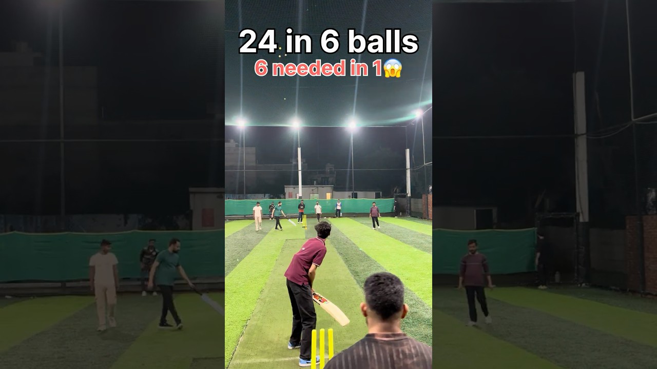 Epic six ball competition 24 in 1 over😳 #viral #cricket #cricketlover #ytshorts #trending #shorts