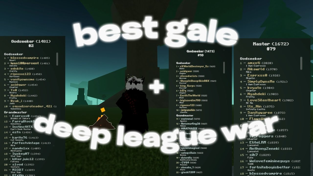 Gale Clips + Deep League War | Deepwoken