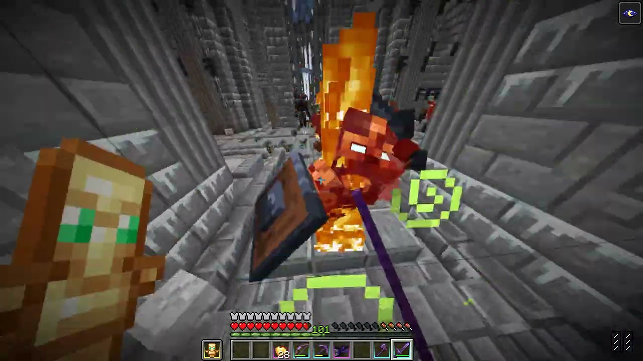 Minecraft Maledictus Boss Fight