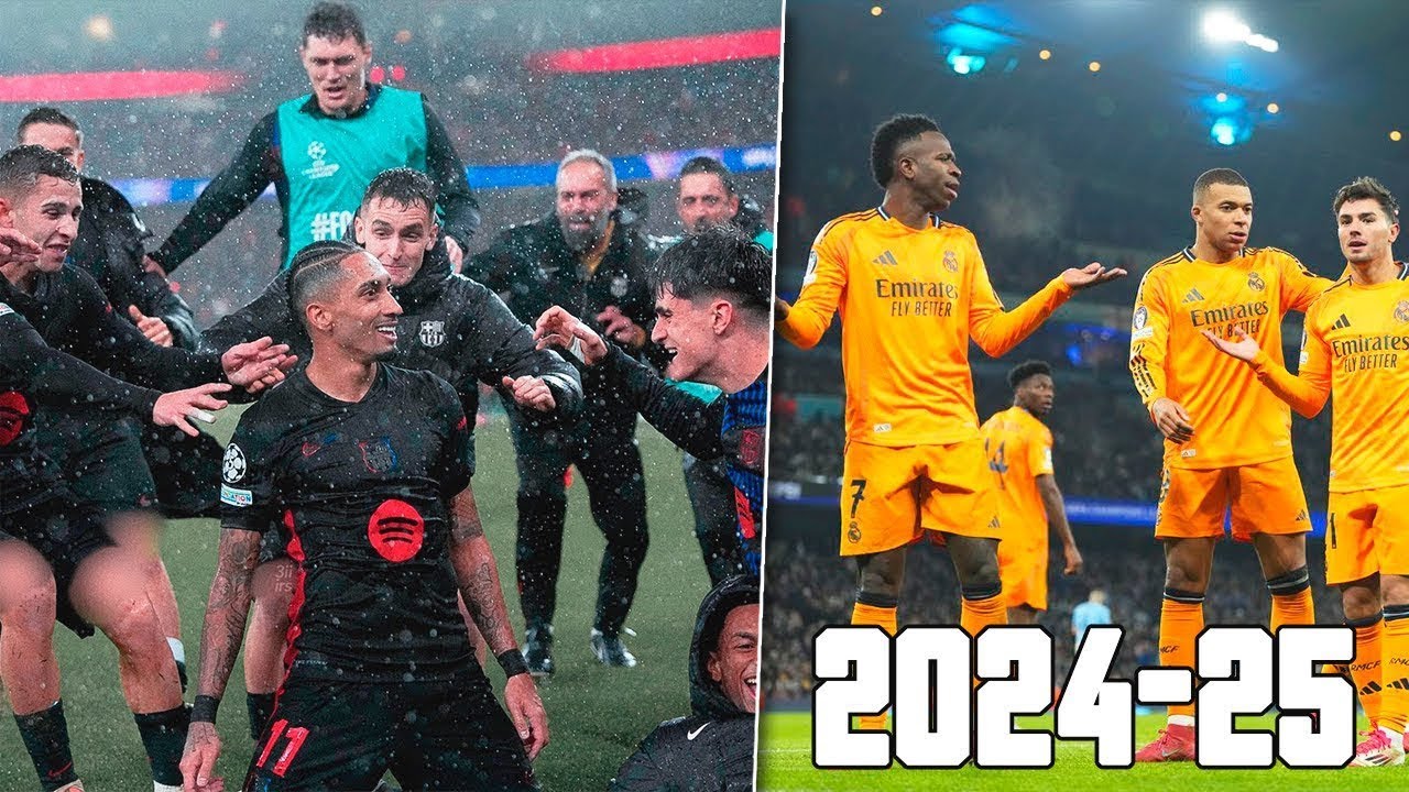 САМЫЕ ЗАХВАТЫВАЮЩИЕ МАТЧИ СЕЗОНА 2024/25 #5