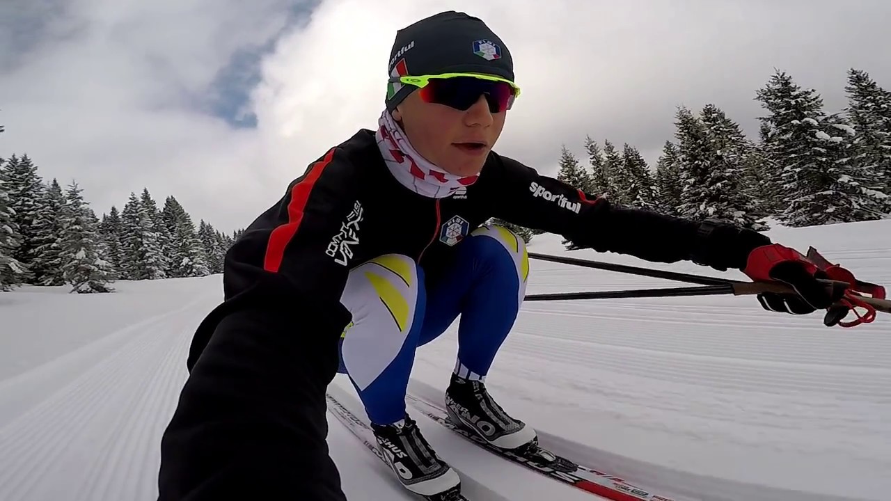 Gopro Hero 5: Sci di fondo a Passo coe