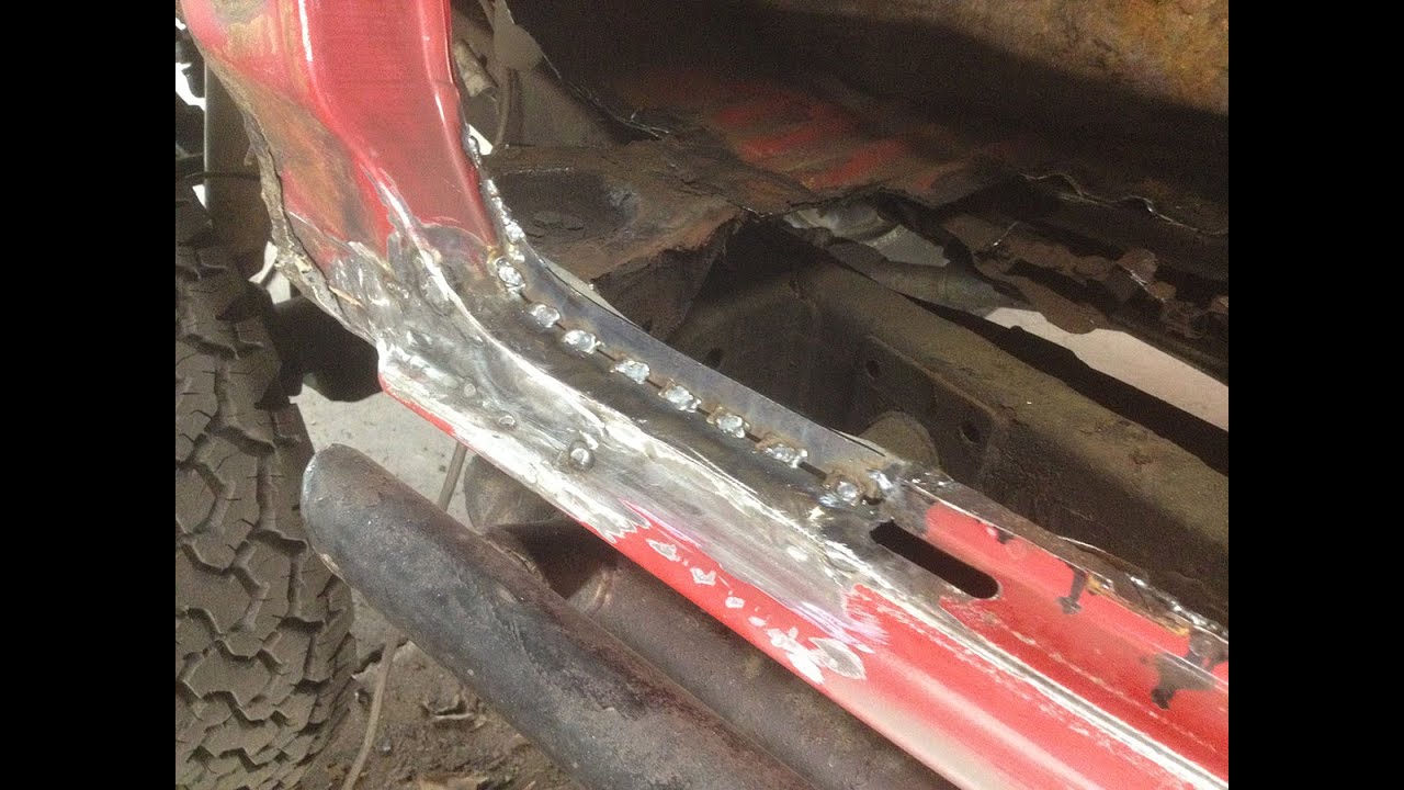 Fixing Floor and Rocker panel rust on 1985 Toyota Pickup Truck