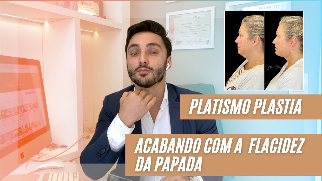 Correção da PAPADA e da  FLACIDEZ do pescoço - Plastismoplastia.