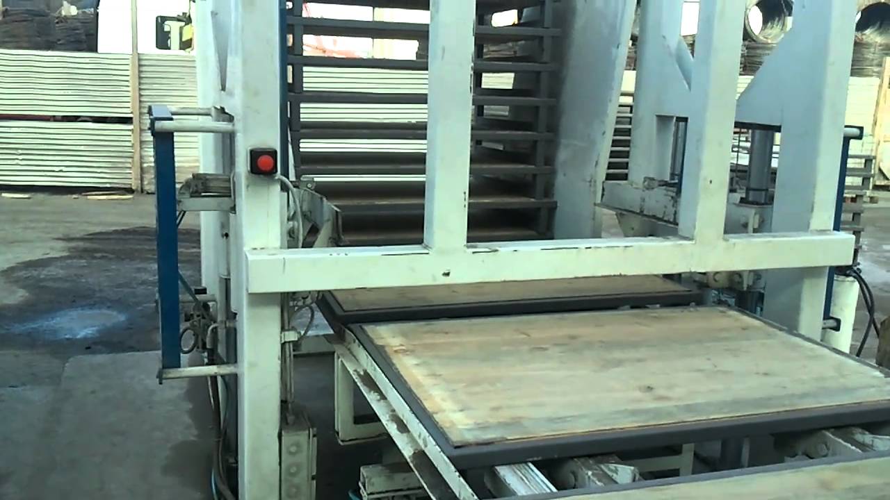 Robotlu beton parke ve briket üretim makinesi