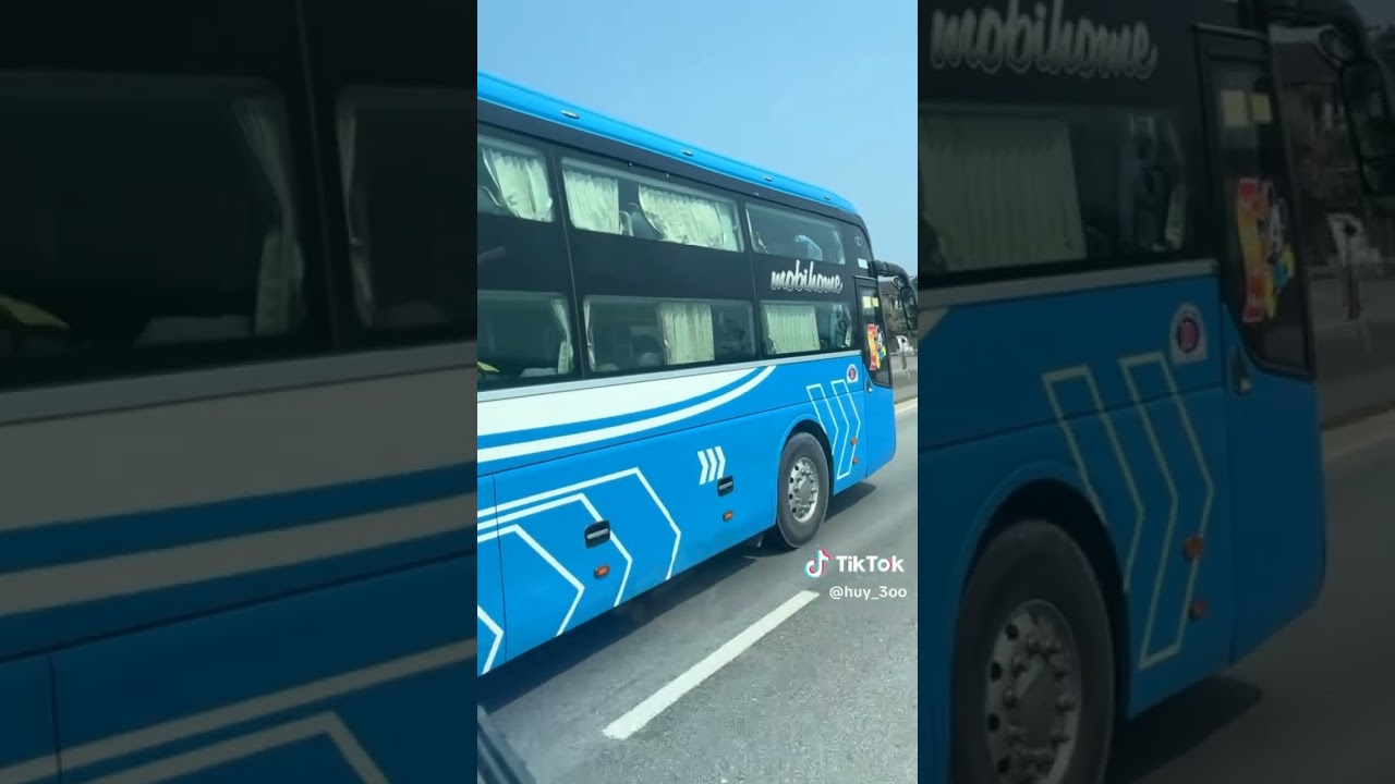 Xe khách giường nằm chạy tik tok 