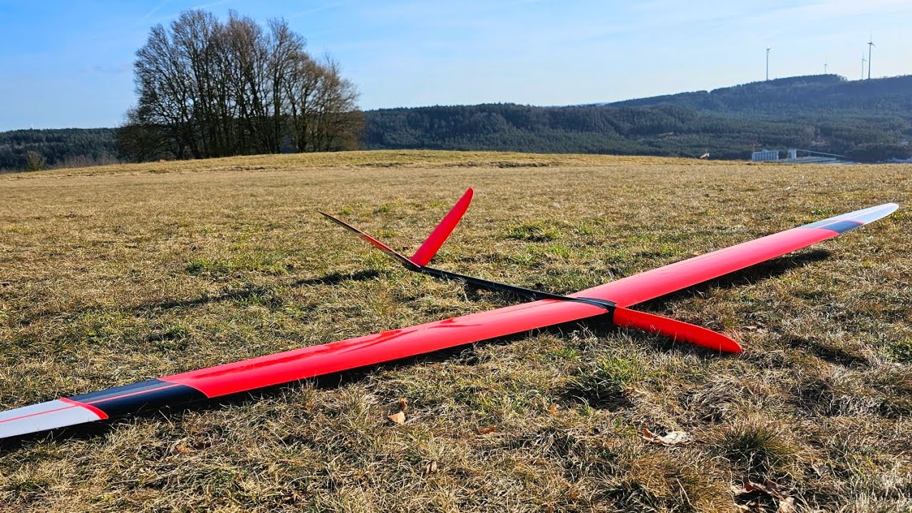 Groove F3F 1300gr GoldAufladung Hangflug dowturn 260m und Kreis
