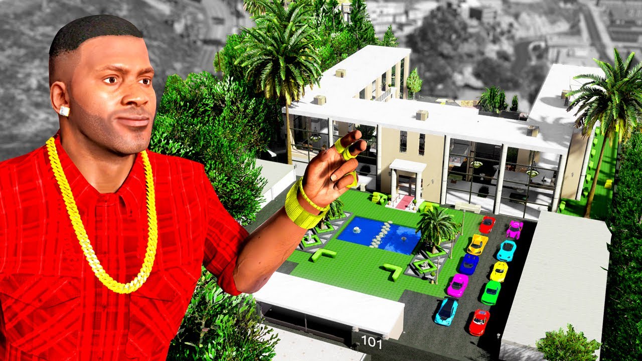 Franklin's QUINTILLIONAIRE HOUSE Upgrade in GTA 5!