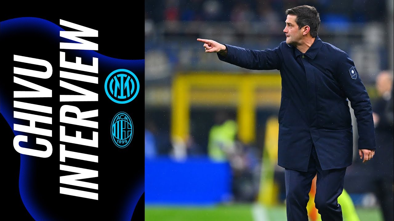 L'INTERVISTA DI CRISTIAN CHIVU DOPO INTER 0-1 MILAN | INTERVIEWS 🎙️