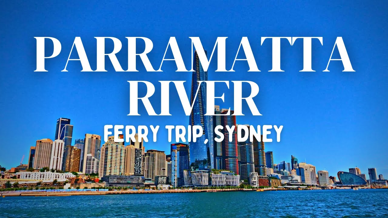 Parramatta River, Parramatta to Circular Quay, Sydney 🇦🇺 | Ferry Trip | 4K