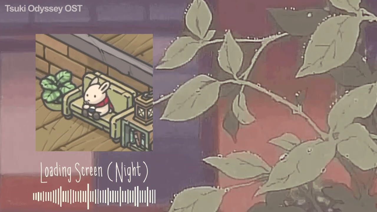 𝗧𝘀𝘂𝗸𝗶 𝗢𝗱𝘆𝘀𝘀𝗲𝘆 月兔漫遊 OST 🥕 🐰 + soft rain ☁️ 💙