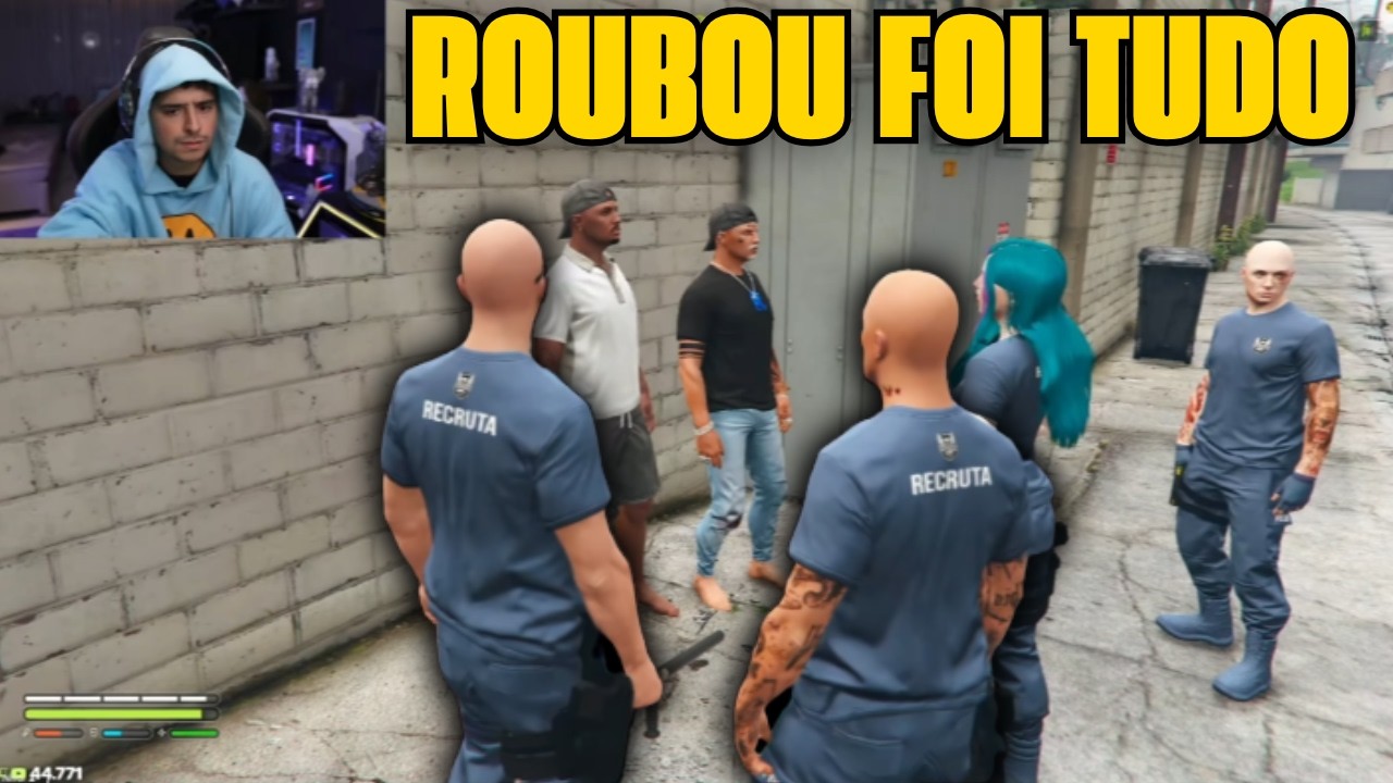 Roubou a vizinhança inteira no GTA RP LOUD CORINGA