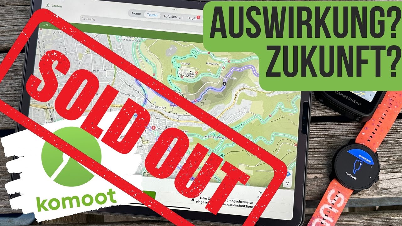 Komoot &Uuml;bernahme! Auswirkungen und Zukunft f&uuml;r Garmin, Suunto, Coros & Co?