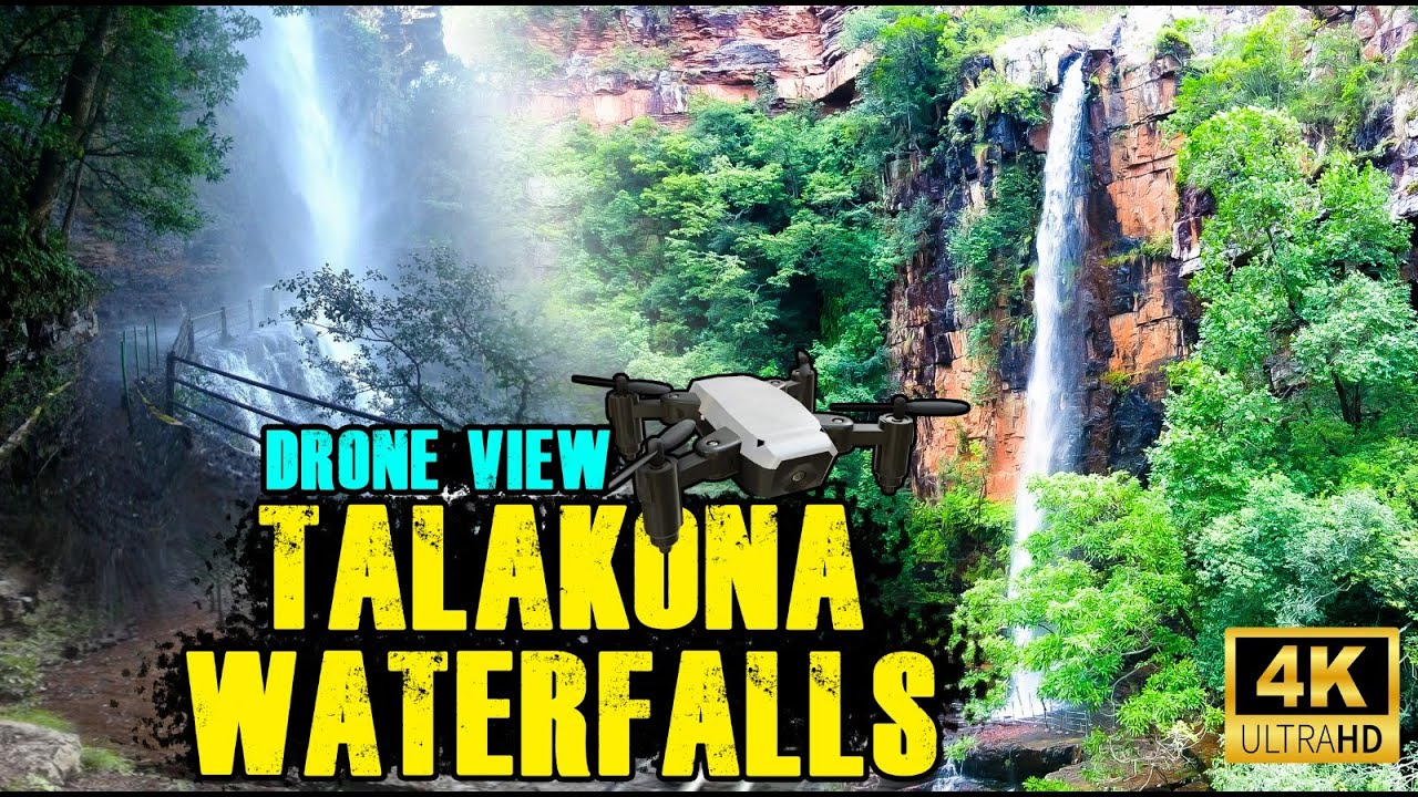 Talakona waterfall 4K Drone View | Talakona | Tirupati Beautiful Places | @RightTimesMedia