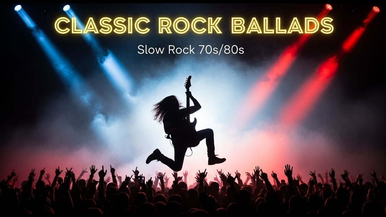 Classic 70s Slow Rock and Rock Ballads | Scorpions Style Emotional Songs