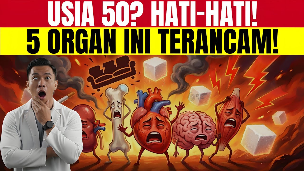 5 Organ Ini Pasti Rusak Saat Tua kalau kamu Tidak Lakukan Ini!