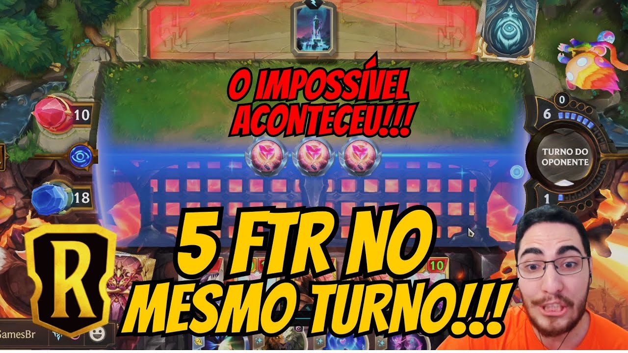 CONSEGUI FAZER UM DOS COMBOS MAIS ABSURDOS DO JOGO - Legends of Runeterra