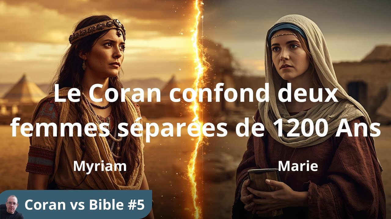 Le Coran confond deux femmes séparées de 1200 Ans