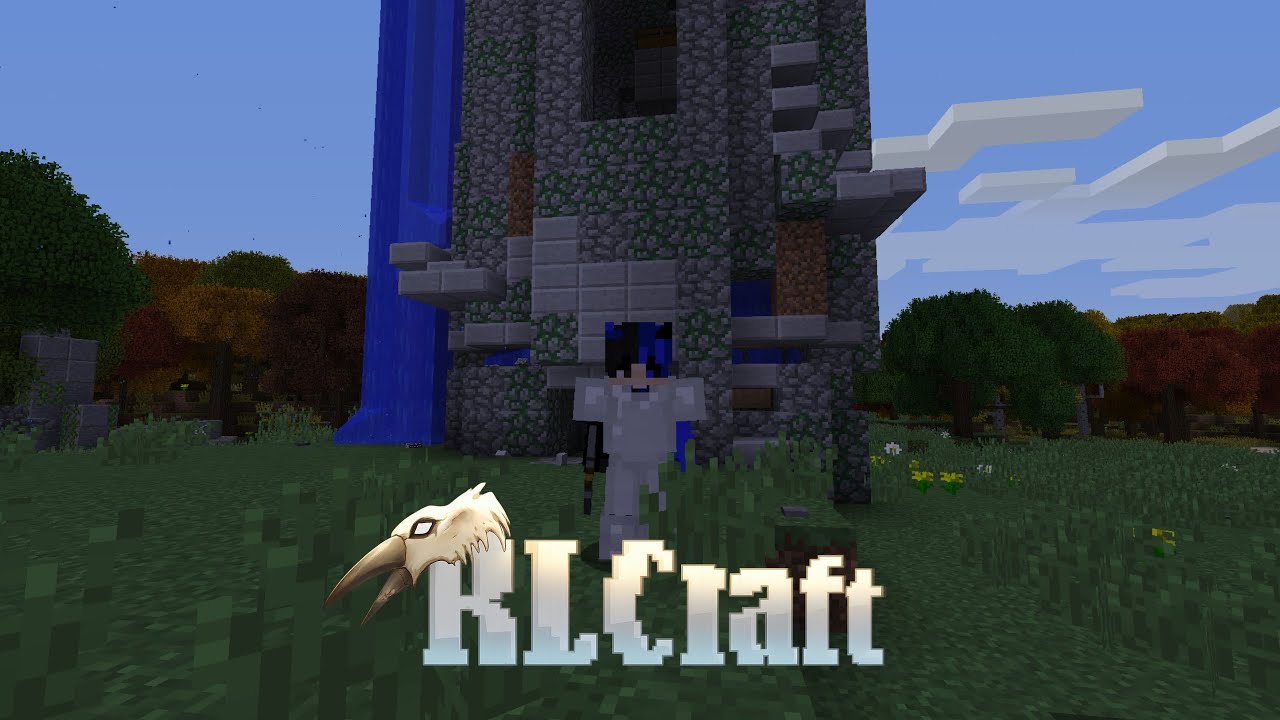 MINECRAFT[RLCRAFT]BUILDING MY FIRST MOBFARM