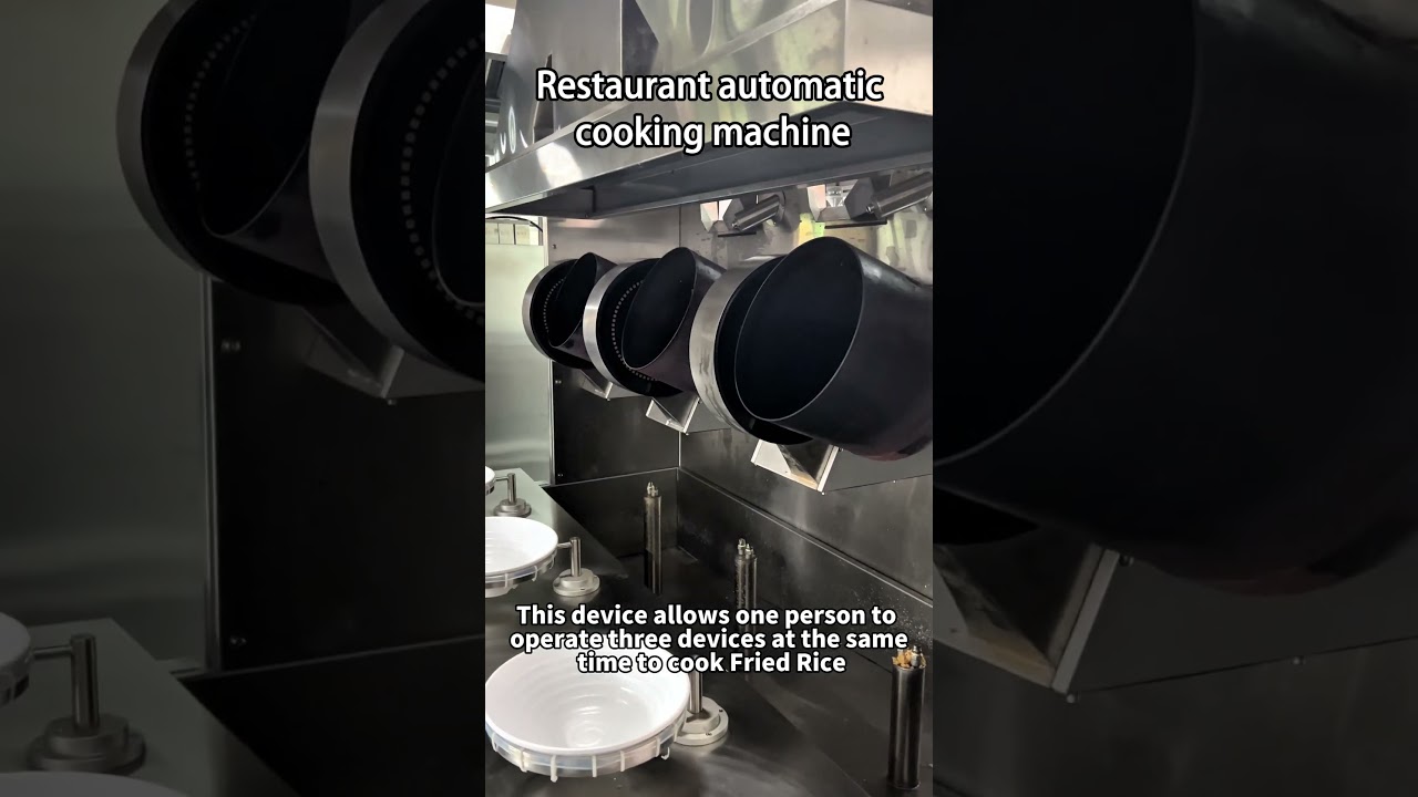 A practical restaurant commercial cooking machine that can achieve fully automatic stir fry machine