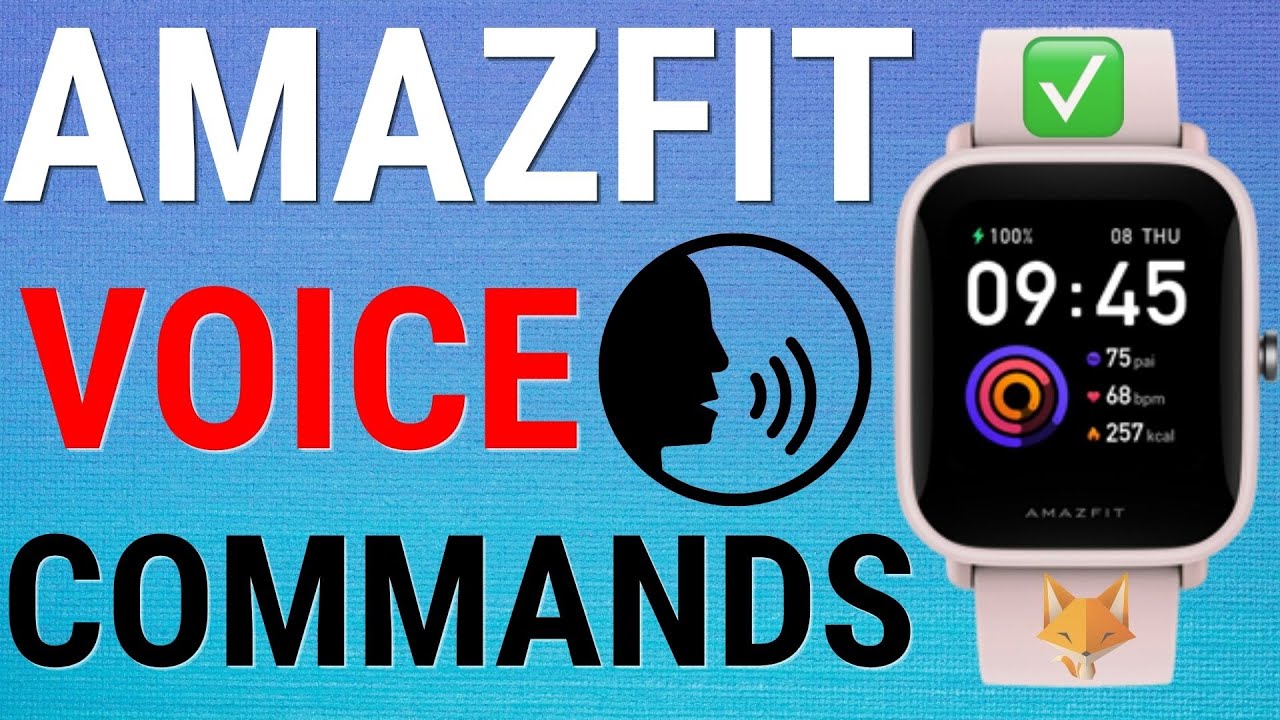 Как настроить голосовые команды на часах Amazfit