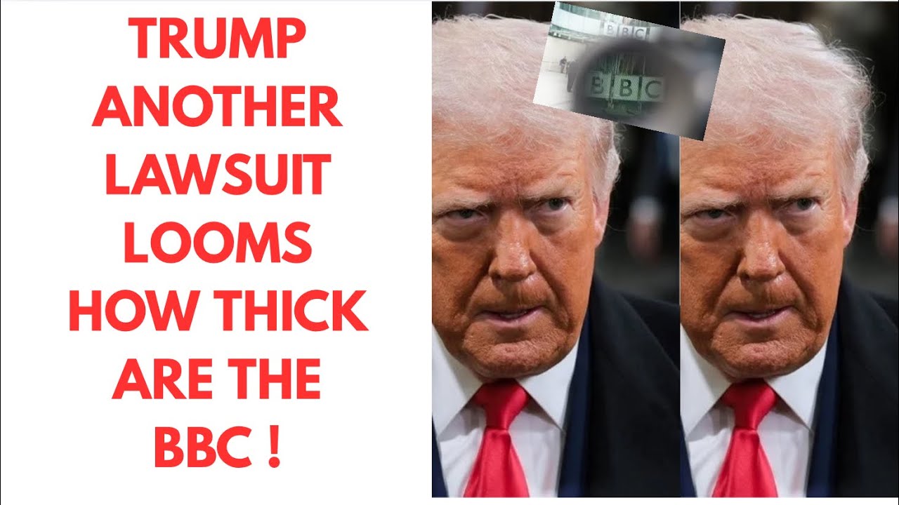TRUMP ANOTHER BBC LAWSUIT LOOMS? #trump #bbc #america